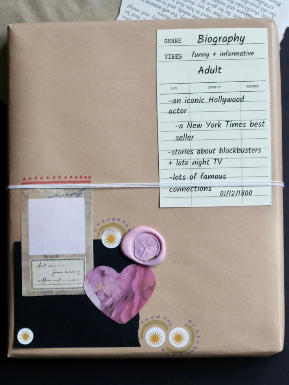 Blind Date with a Book | Biography | Adult